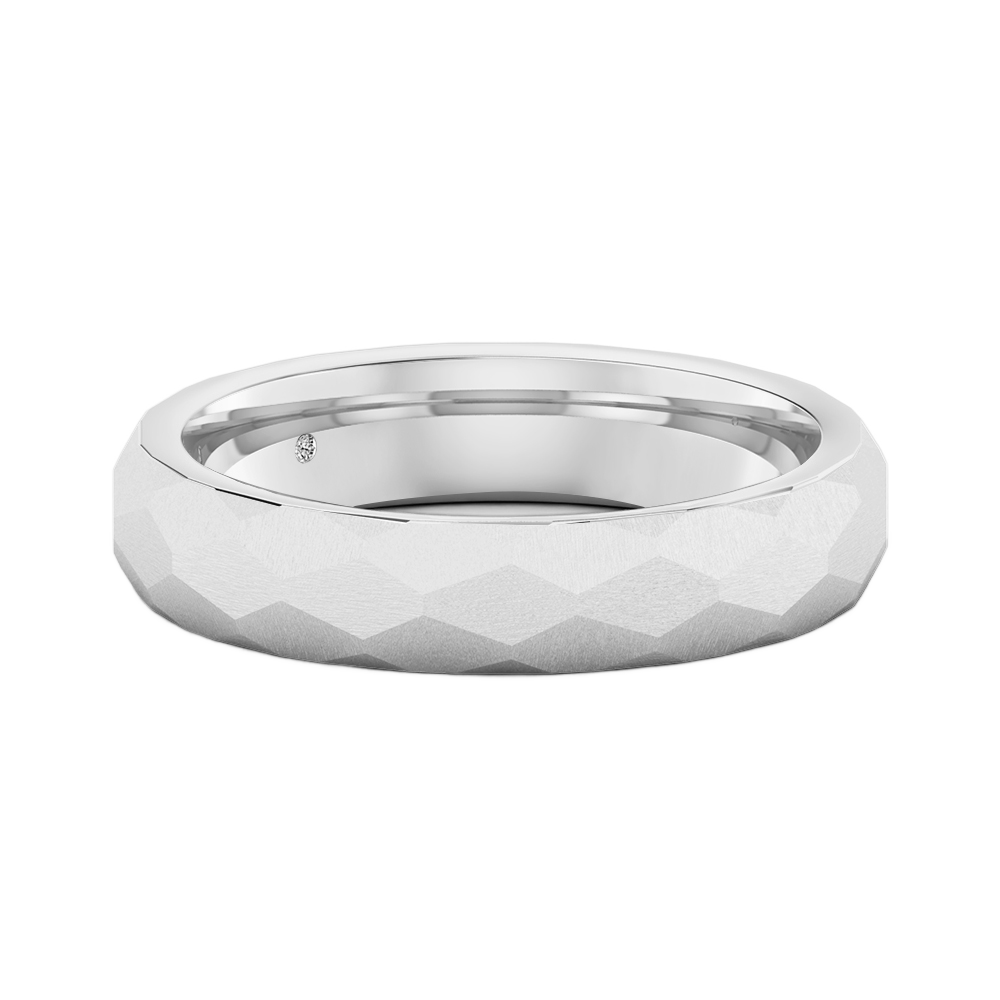 18K White Gold