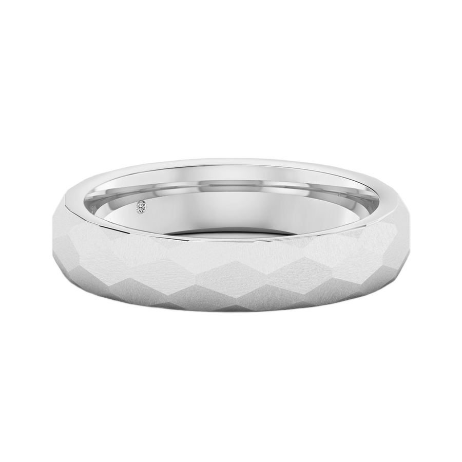 18K White Gold